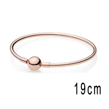 (16) All Have Logo 1:1 Round Buckle Bracelet DIY Couple Bracelet High Quality Jewelry Accessories Valentine's Day Surprise Gift