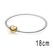 (3) All Have Logo 1:1 Round Buckle Bracelet DIY Couple Bracelet High Quality Jewelry Accessories Valentine's Day Surprise Gift