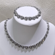 (set 3) 2025 New Trend Pearl Necklace Wedding Fine Heart Angelic Jewelry Set Original Heart Collection Charm For Women Earrings Bracelet Necklace Ring