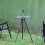 Camping Side Table Height Adjustable, Sturdy Portable For Picnics Black 3