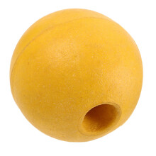 High Visibility Foam Floating Ball Buoy For Fishing Nets Weather Resistant Safe Material Yellow Fishery Floatation Tool