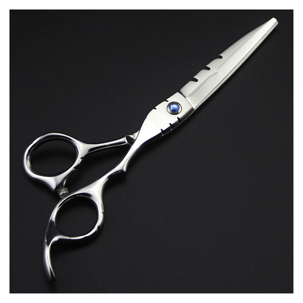 6 Inch Hairdressinghaircutting Scissors Thinning Hairdresser's Scissors Set Blue Color For Professional Haircutting