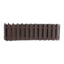 100cm x 5cm Mini Small Wood Fence DIY mini house Fairy Garden Micro Plant Pot Decor Bonsai Terrarium Ornament (Coffee)Coffee