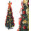 Pop-Up Red/Gold Decorated Christmas Tree Optional Timer 6ft 1