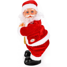 2025 New Electric swing hip Santa, musical Santa toy battery powered singing and dancing Santa
