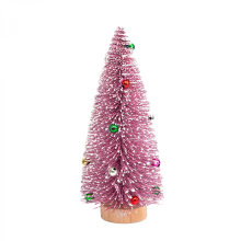christmas tree Pink Christmas Tree Christmas Decoration Decorations Christmas Tree Desktop Decoration Scene Layout Door DecorationPinkFree Size