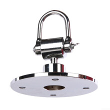 Heavy Duty Speed Bag Swivel Hook 360 Rotation Stainless Steel 9.5 Cm Base Mount Screws Included For MMA Training