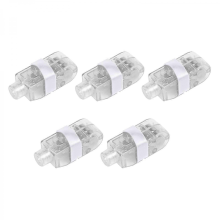 Finger Lights 5 Pack Suitable For Children Adults Luminous Novel Toys Birthday Christmas Halloween Party Gifts PUW6098White