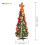 Pop-Up Red/Gold Decorated 6ft Christmas Tree Battery LED Lights 3
