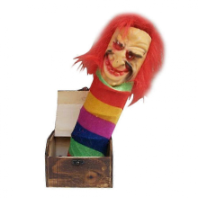 Wooden Prank Scare Box Surprise Joke Horror Funny Halloween Prank ToysSmall