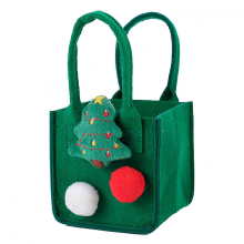Christmas Felt Candy Bag Christmas Treat Bag Gift Bag for Children Holiday Parties Teachers Decorations Christmas Tree