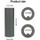 Electric Scooter Handle Grip Sleeve Nonslip Silicone, 1 Pair, Replacement Part, Compatible With Models, Protective Case 2