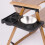 Lightweight Clip On Side Table For Camping Trips Khaki Portable Compact 3