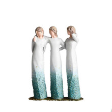 (C) Memory Statue Sister Resin Figure Hand-painted Resin Figure Gift For Friend,sister,family