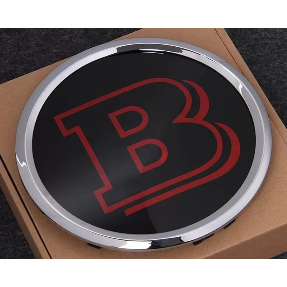 Logo Badge For Mercedes Benz Brabus W253 Front Grille Emblem Hood Trunk Rear Car Accessory Sticker 9393856762897
