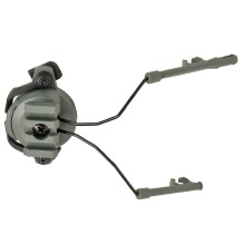 tactisch helmadapterset 19-21 mm rail voor paintball, groen