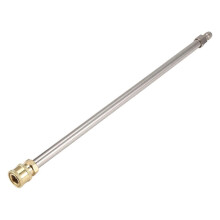 Verlengstang voor hogedrukreiniger 17 inch roestvrij staal 1/4 inch