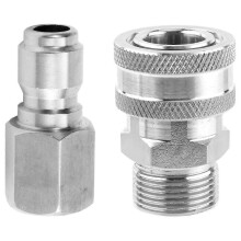 Schnellanschluss-Set für Hochdruckreiniger, NPT-Adapter für effiziente Bewässerungsreinigung
