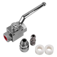 Hogedrukreiniger kogelkraanset, 3/8 inch snelkoppeling voor hogedrukreinigerslang, 4500 psi