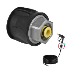 2025 Ersatz-Schlauchadapter für Karcher K2-K7 Edelstahlstab mit Schnellanschluss für Druck