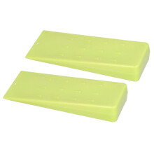 2 stuks kettingzaagwiggen 8 inch groene kettingzaag vellingswiggen houtkloverwiggen