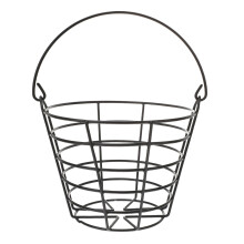 golfbalmand van gesmeed ijzer voor buiten opbergdoos houder golfballen