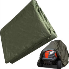 Grasmaaierhoes, waterdicht, UV-bestendig, Oxford-stof voor zitmaaier, 140x66x91cm (groen)