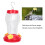 Kunststoff Outdoor Blume Kolibri Wasser Schüssel 9