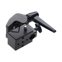 MultiSurface Photography Grip Clamp For Studio Lights And Tripods U-Shaped Clamp With Durable Metal Core Frame
