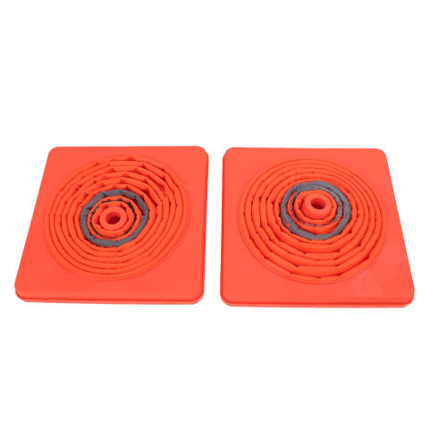 2er-Pack zusammenklappbare Verkehrskegel, 2