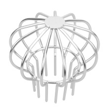 vloerafvoerfilter anti-blokkeerzeef regenwater zilver 75 buizen