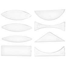 1 set optische lens voor natuurkunde demonstratie en lessen