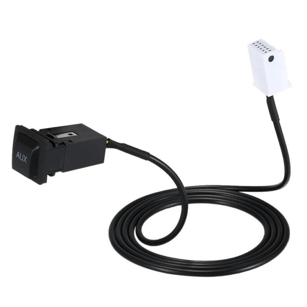 Car Usb Switch Cable For Vw Passat B6 B7 Golf 6 Polo Bora Cc Rcd 510 Rns 315 Aux Switch Button Cable Gray 9393856763658