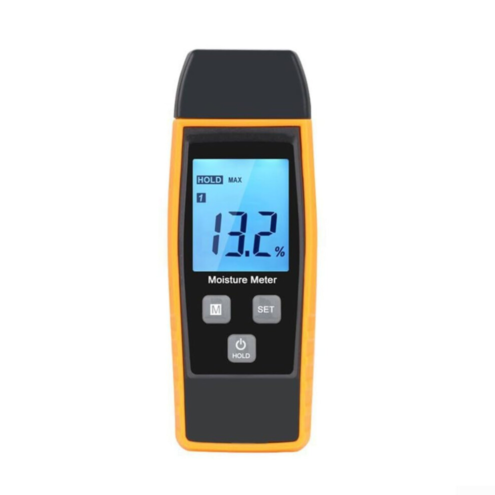Digital Wood Moisture Meter Lcd Display 0-80% Range For Woodworking And Construction Professionals 9393856763832