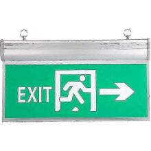 LED emergency exit sign 110-220V with high brightness display
