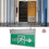 LED emergency exit sign 110-220V with high brightness display 5