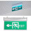 LED emergency exit sign 110-220V with high brightness display 2