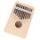 1 set draagbaar duimpiano vingerpiano 10-toon kalimba 9