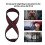 Strength Training Lifting Straps Hand Support - Soft Nylon & Spandex (S) 5