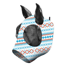 Fly Protection Fly Mask Soft Breathable Face Cover With UV Protection Training L Size