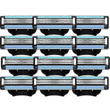 20-pack Mach 3 Razor Blades, Manual, for Men