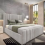 New York Ottoman Wing Bed With Mattress 5FT Silver 1