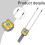 0~80% Moisture Meter Humidity Detector For Measuring Grass Moisture Content Portable 3