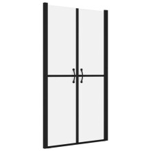 Duschwand Badezimmer Toilette Nasszelle Haus Innenbereich Breite verstellbar ESG (93-96)x190 cm satiniert 02_0002067