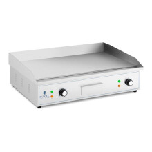 Piastra elettrica professionale - 727 x 420 mm - Superficie Liscia - 4.400 watt 14_0004058