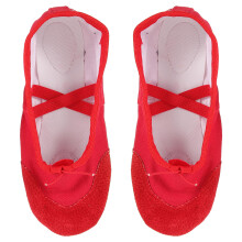 1 paar dansschoenen met elastische band, antislip, maat 22