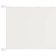 Vertikales Markis 140 x 420 cm Oxford-Gewebe weiß 02_0007563