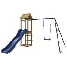 Spielplatz im Freien - Robust - Kieferndruckholz - 238 x 315 x 194 cm - Für Kinder von 3-8 Jahren