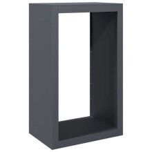 Suporte de madeira de aquecimento 60 x 40 x 100 cm aço antracite 02_0043718