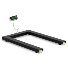 Bodenwaage 1 500 kg / 0,5 kg 127 x 84 cm mit Bildschirm